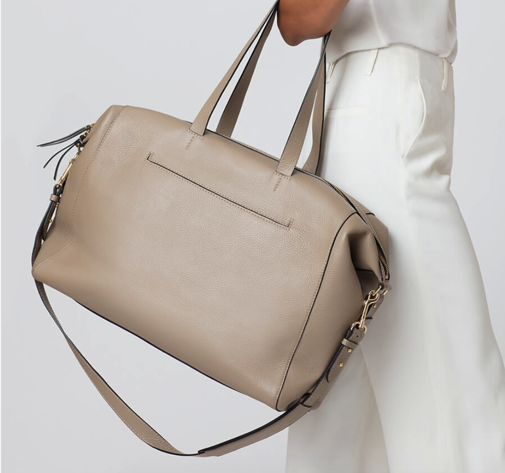 le sud leather weekender