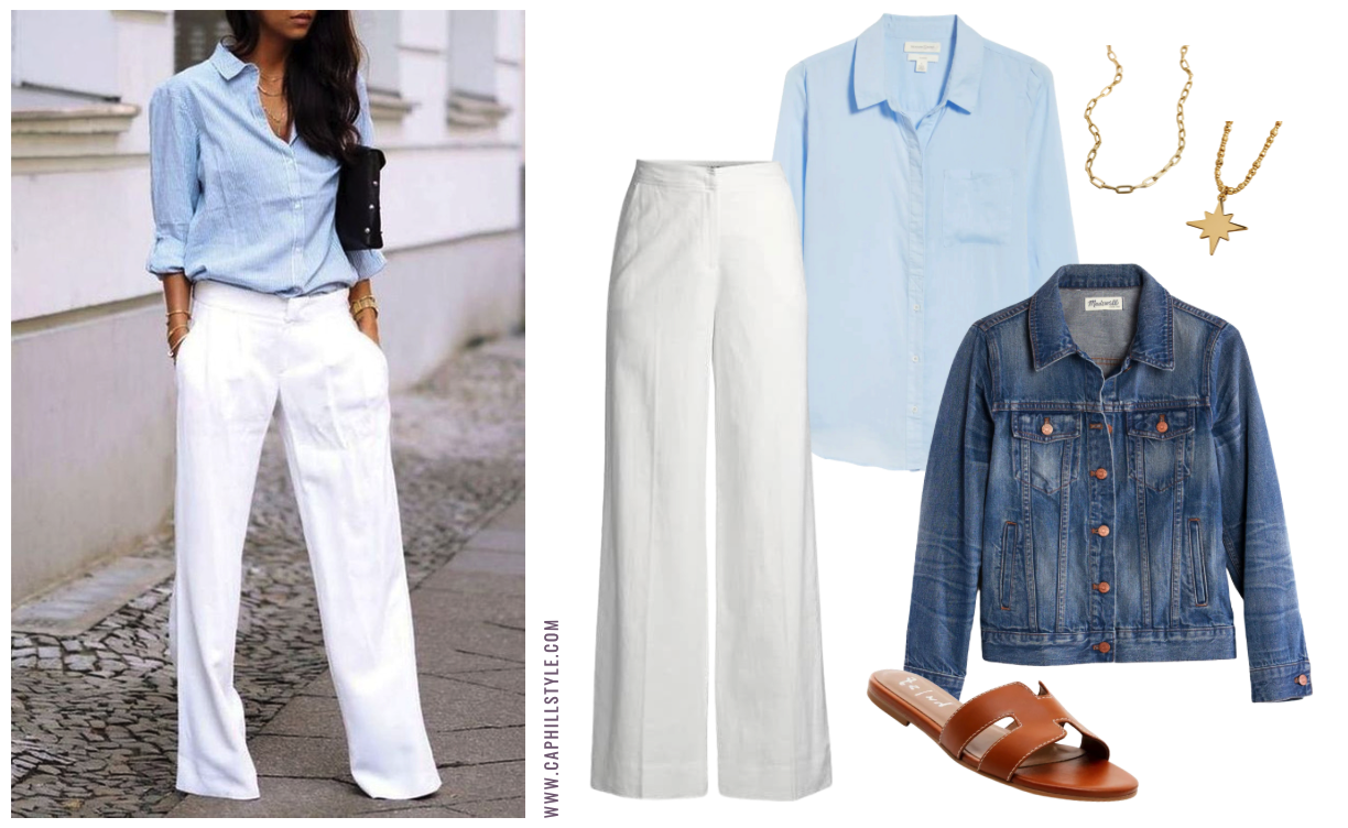 Monday Outfit: Linen Pants, Please | Capitol Hill Style