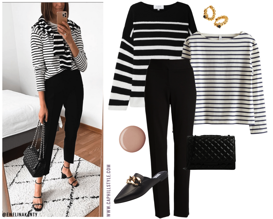 Monday Outfit: Stripes on Stripes | Capitol Hill Style