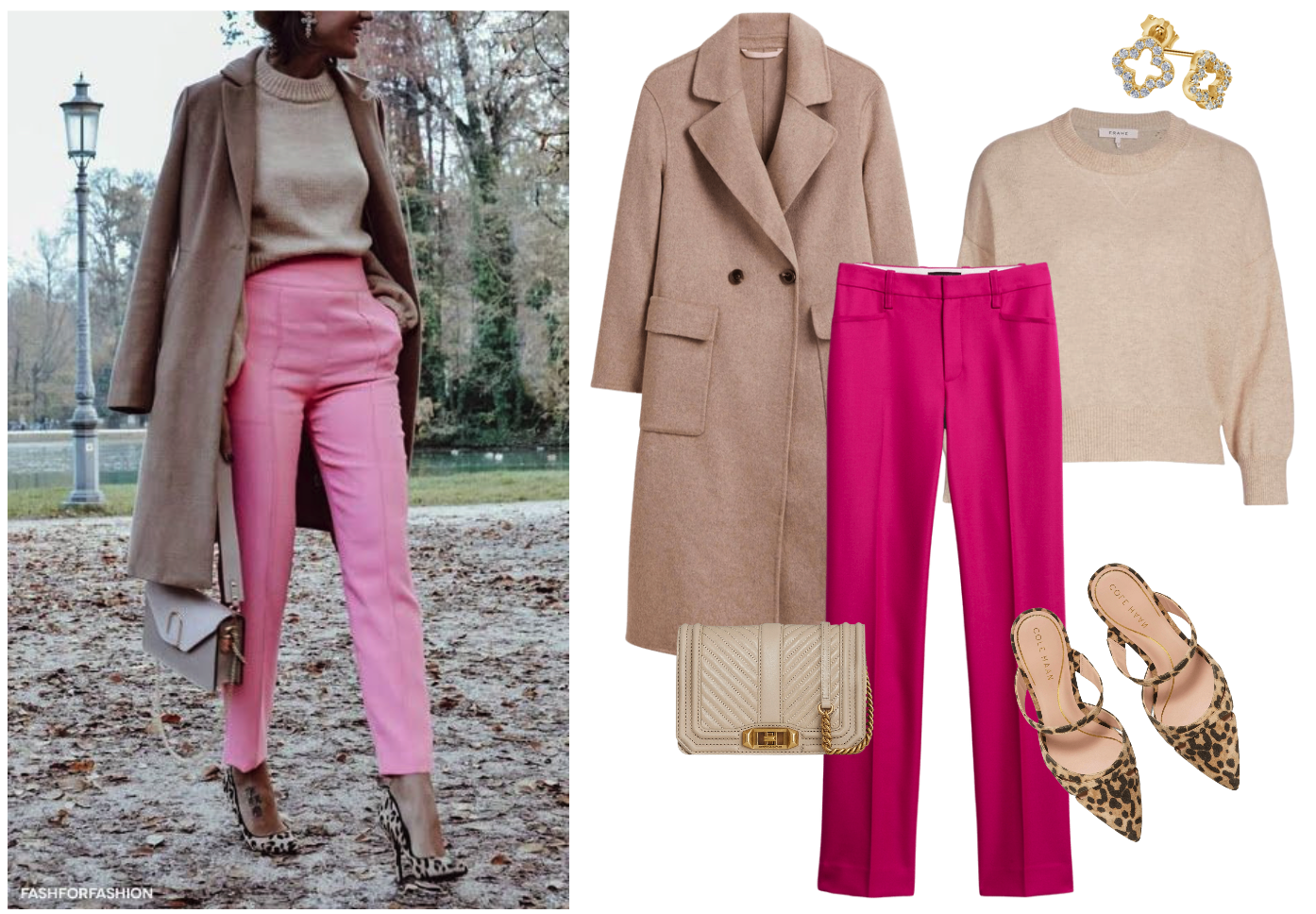 Monday Outfit: Fall Hues Meet Barbie Pink | Capitol Hill Style