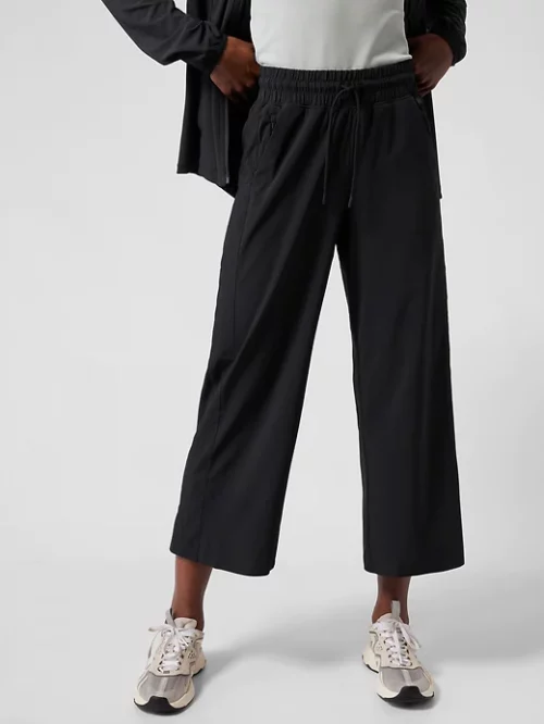 My favorite ever work pants from Athleta. I have them in black. They're so  comfy, wash well and look professional. Wanted to buy in green but they're  no longer available remotely close