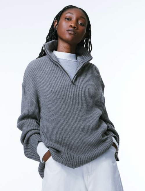 The Range: A Cozy Oversize Half-Zip | Capitol Hill Style