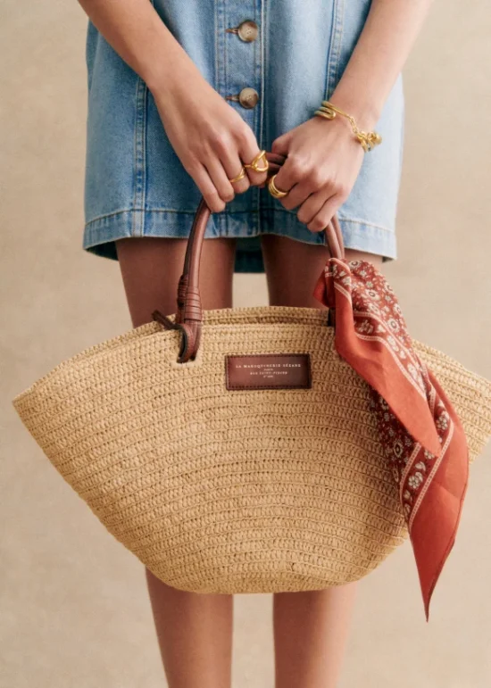 The Range: Straw Tote Bags